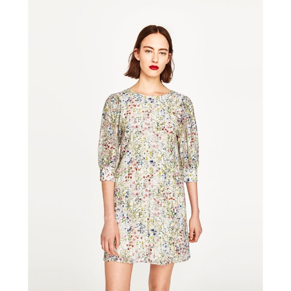 Zara Floral Mini Dress